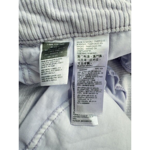 Levis Corduroy Baggy Dad Pants Womens 34 Lilac Purple Jeans Relaxed Y2K Retro - Picture 6 of 15
